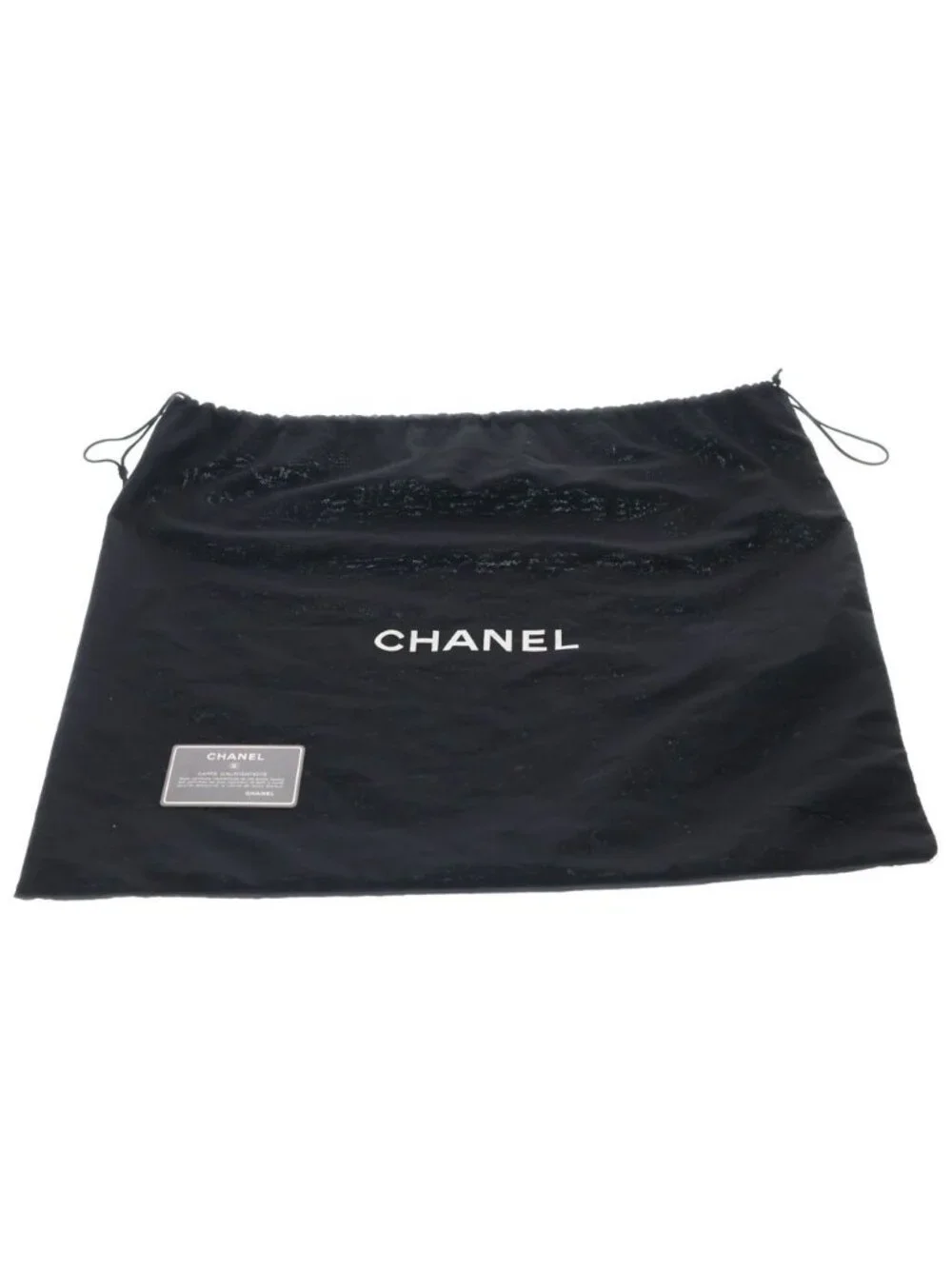 Chanel Coco Cocoon Tote PM Handbag Black